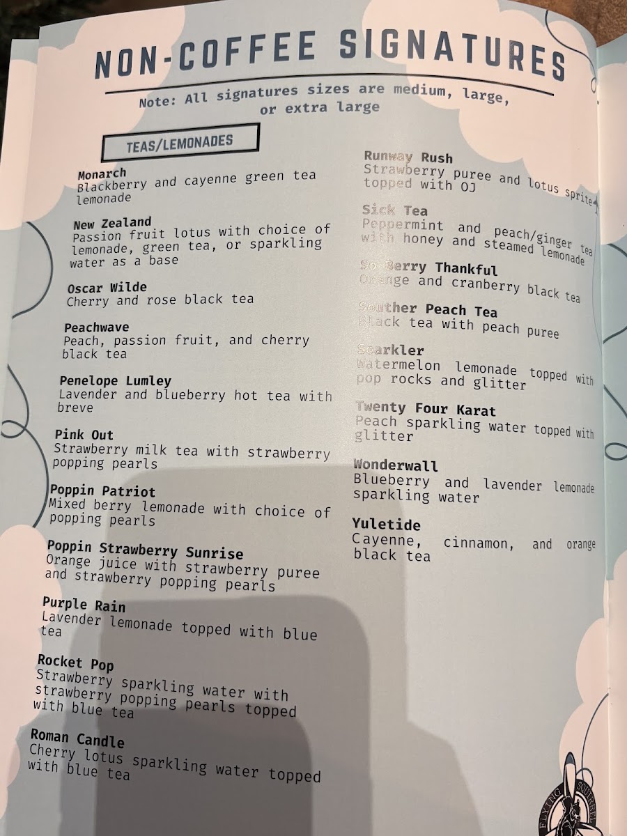 Menu Flying Squirrel Coffee Company-7