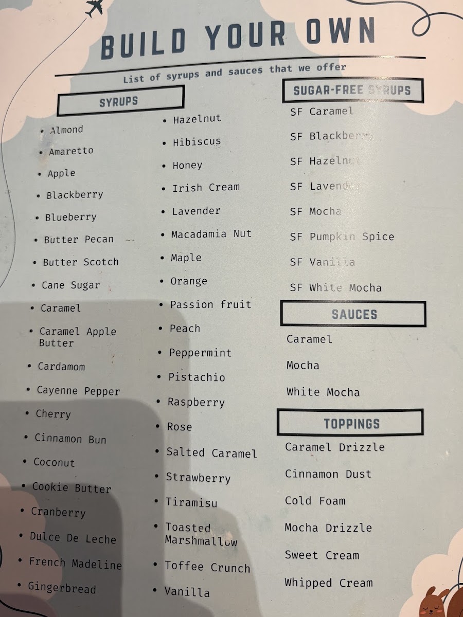 Menu Flying Squirrel Coffee Company-8